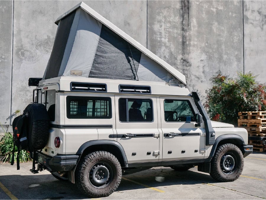 Mulgo Pop Top conversion on a LandCruiser Troopy